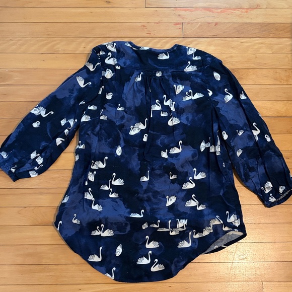 Maeve Anthropologie Flannel Blouse, Small - Picture 4 of 5